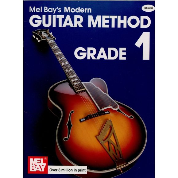 MEL BAY'S MODERN GUITAR METHOD GRADE 1, ©1990, BOOK ONLY (NO CD), 48 pgs. - Picture 1 of 4